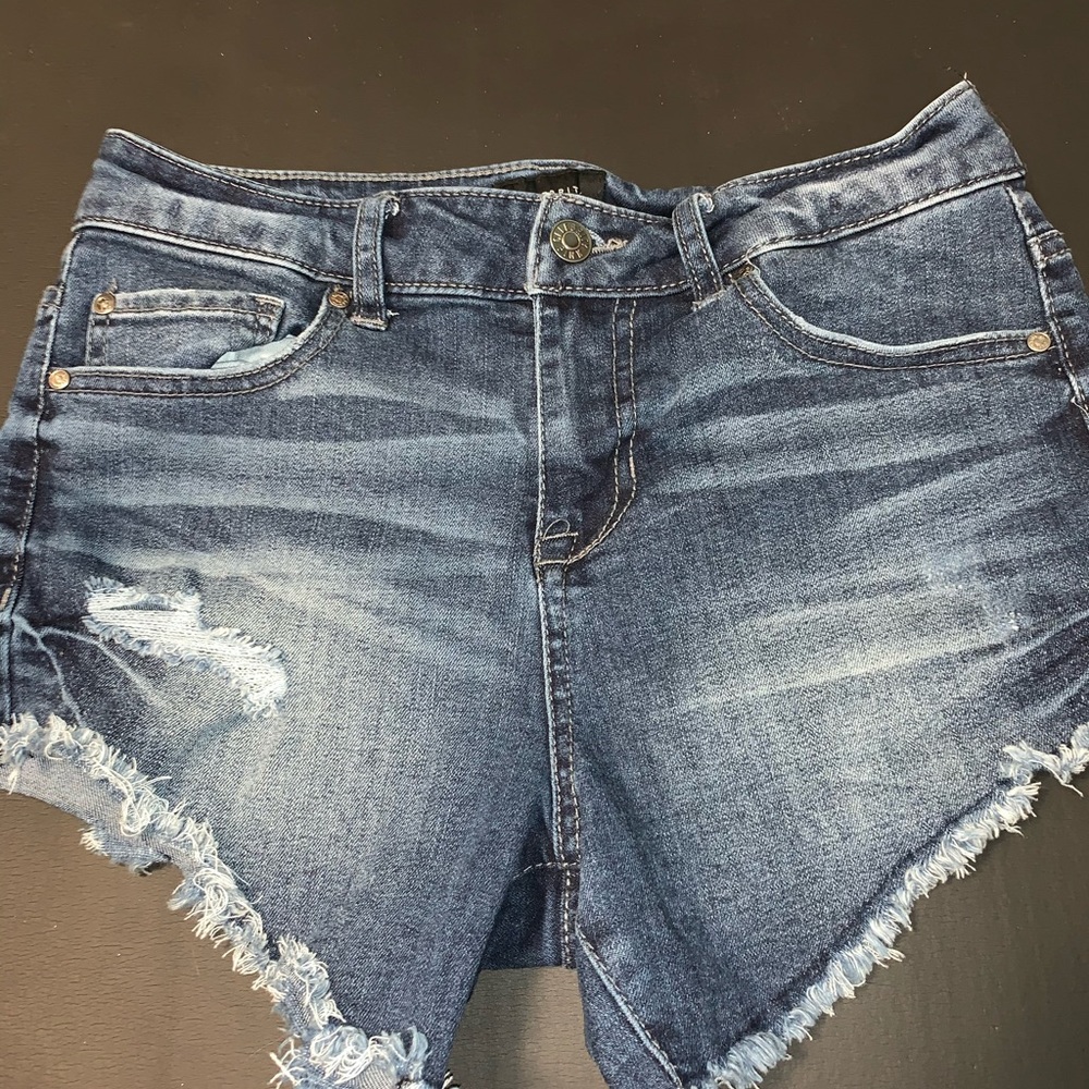 Denim Short Shorts